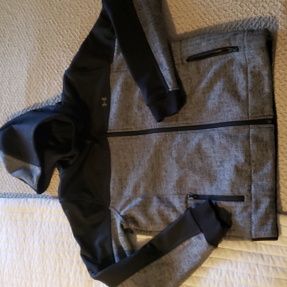 Under Armour Black and Gray Utility Jacket